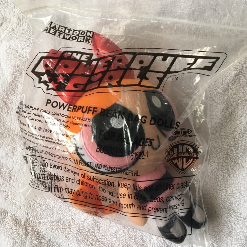 Powerpuff Girl Bean Bag Doll 1999 - Cartoon Network